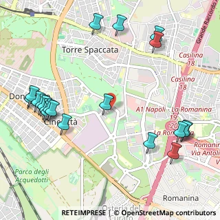 Mappa Via Paolo Luigi Guerra, 00173 Roma RM, Italia (1.4205)