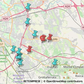 Mappa Via Roccaforzata, 00133 Roma RM, Italia (4.99917)