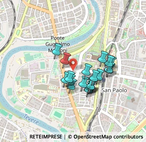 Mappa Via Leopoldo Nobili, 00146 Roma RM, Italia (0.356)