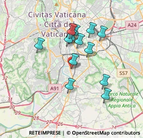 Mappa Via Leopoldo Nobili, 00146 Roma RM, Italia (3.24357)