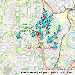 Mappa Via Tommaso Vallauri, 00151 Roma RM, Italia (0.7845)