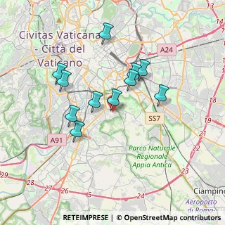 Mappa Via dell'Annunziatella, 00147 Roma RM, Italia (3.31091)