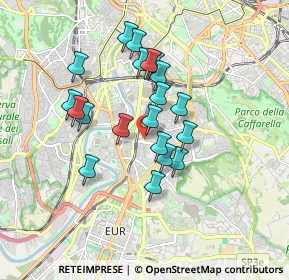 Mappa Largo L. da Vinci, 00145 Roma RM, Italia (1.551)