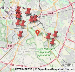 Mappa Vicolo Sant'Urbano, 00178 Roma RM, Italia (4.34)