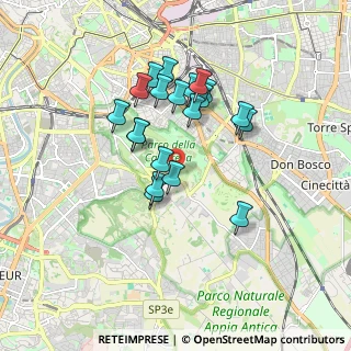Mappa Vicolo Sant'Urbano, 00178 Roma RM, Italia (1.5925)