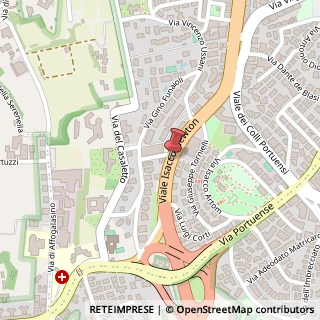 Mappa Via Isacco Newton, 102, 00151 Roma, Roma (Lazio)