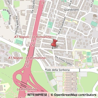 Mappa Via del fosso di s. maura 146/b, 00133 Roma, Roma (Lazio)