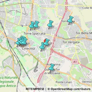Mappa Via Antonio Ciamarra, 00173 Roma RM, Italia (2.10083)