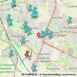Mappa Via Antonio Ciamarra, 00173 Roma RM, Italia (2.79)