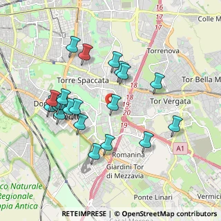Mappa Via Antonio Ciamarra, 00173 Roma RM, Italia (1.9695)