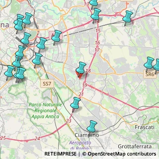 Mappa Via Antonio Ciamarra, 00173 Roma RM, Italia (6.842)