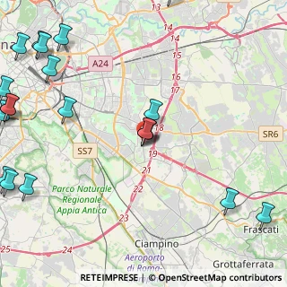 Mappa Ciamarra- Ufficio Entrate, 00173 Roma RM, Italia (6.897)