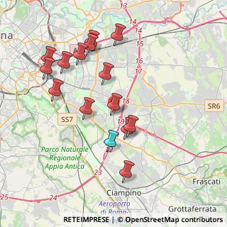Mappa Via Antonio Ciamarra, 00173 Roma RM, Italia (4.13733)