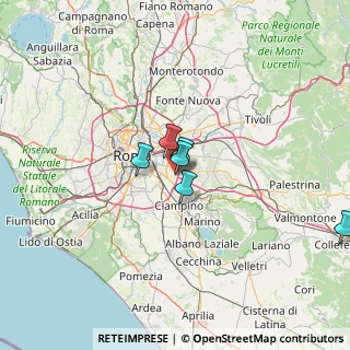 Mappa Via Antonio Ciamarra, 00173 Roma RM, Italia (34.37083)