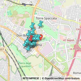 Mappa Via Ferrini Contardo, 00173 Roma RM, Italia (0.67)