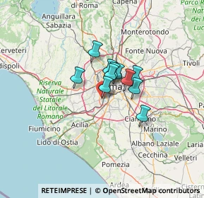 Mappa Via Luigi Solidati Tiburzi, 00149 Roma RM, Italia (7.79636)