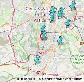 Mappa Via Luigi Solidati Tiburzi, 00149 Roma RM, Italia (4.34182)
