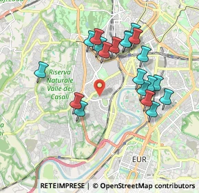 Mappa Via Luigi Solidati Tiburzi, 00149 Roma RM, Italia (1.9465)