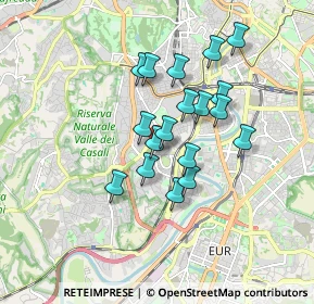 Mappa Via Luigi Solidati Tiburzi, 00149 Roma RM, Italia (1.47111)