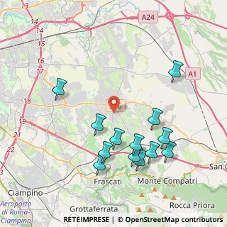 Mappa Via Cerami, 00132 Roma RM, Italia (4.38231)