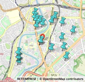 Mappa Via Colossi, 00146 Roma RM, Italia (1.037)