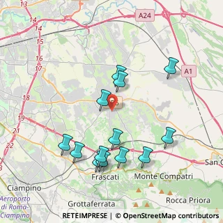 Mappa Via S. Cipirello, 00132 Roma RM, Italia (4.16615)