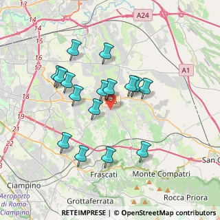 Mappa Via S. Cipirello, 00132 Roma RM, Italia (3.555)