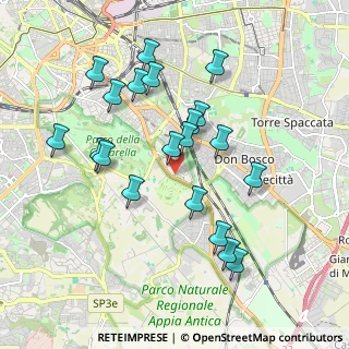 Mappa Via di Torre del Fiscale, 00178 Roma RM, Italia (1.97)