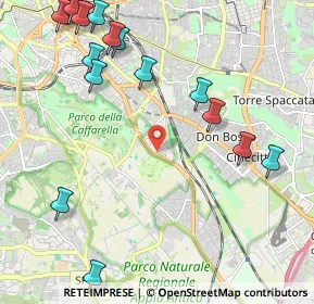 Mappa Via di Torre del Fiscale, 00178 Roma RM, Italia (2.93375)