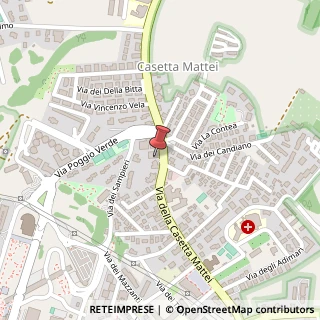 Mappa Via della Casetta Mattei, 153, 00148 Roma, Roma (Lazio)