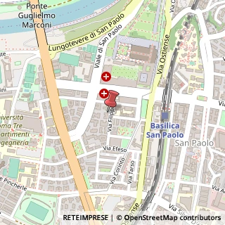 Mappa Via Filippi, 59, 00146 Roma, Roma (Lazio)