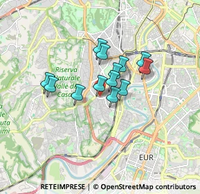 Mappa Viale Giuseppe Sirtori, 00149 Roma RM, Italia (1.22385)