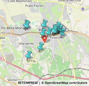 Mappa Via Santo Stefano di Camastra, 00133 Roma RM, Italia (1.34467)
