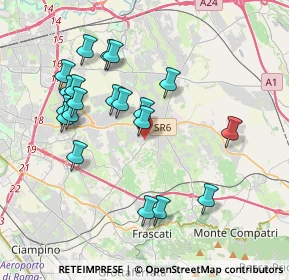 Mappa Via Santo Stefano di Camastra, 00133 Roma RM, Italia (4.021)