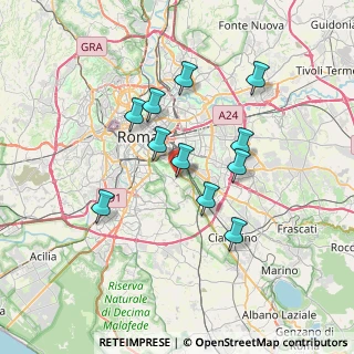 Mappa Via dell'Almone, 00178 Roma RM, Italia (6.50273)