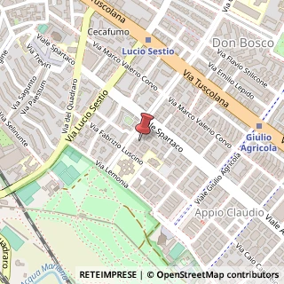 Mappa Via Giunio Silano, 18, 00174 Roma, Roma (Lazio)