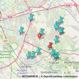 Mappa Via Putignano, 00133 Roma RM, Italia (4.4775)