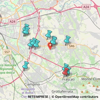 Mappa Via Putignano, 00133 Roma RM, Italia (3.90071)