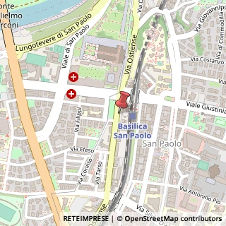 Mappa Via Ostiense, 333, 00145 Roma, Roma (Lazio)