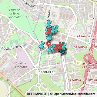 Mappa Via Giovanni Battista Peltechian, 00173 Roma RM, Italia (0.26667)