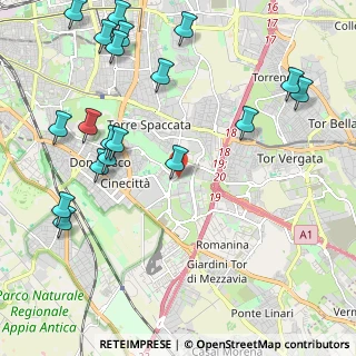 Mappa Via Giovanni Battista Peltechian, 00173 Roma RM, Italia (2.84158)