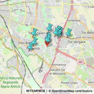Mappa Via Giovanni Battista Peltechian, 00173 Roma RM, Italia (1.26231)