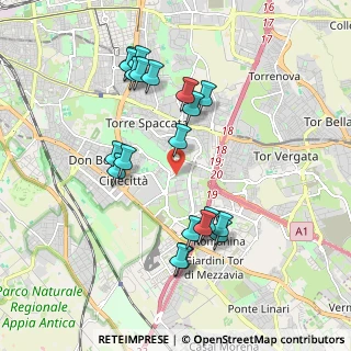 Mappa Via Giovanni Battista Peltechian, 00173 Roma RM, Italia (2.03)