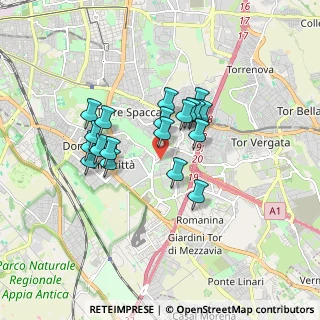 Mappa Via Giovanni Battista Peltechian, 00173 Roma RM, Italia (1.44158)