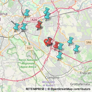 Mappa Via Giovanni Battista Peltechian, 00173 Roma RM, Italia (3.77133)
