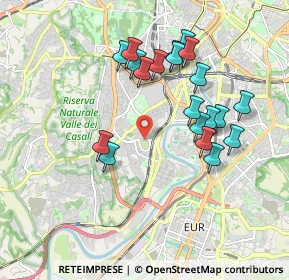 Mappa Via Giannetto Valli, 00149 Roma RM, Italia (1.9015)