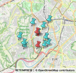 Mappa Via Ernesto Teodoro Moneta, 00149 Roma RM, Italia (1.3175)