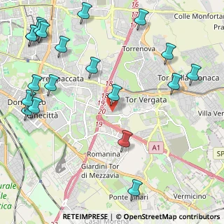 Mappa Via Giuseppe Trabacchi, 00133 Roma RM, Italia (3.183)