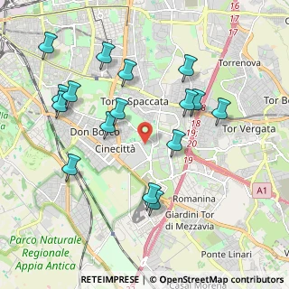 Mappa Via Marco Dino Rossi, 00173 Roma RM, Italia (2.21875)