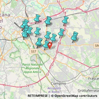 Mappa Via Marco Dino Rossi, 00173 Roma RM, Italia (3.91)